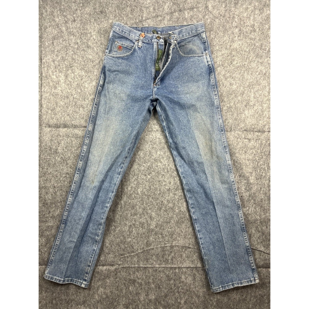 Twenty X Mens Blue Jeans Light Wash Denim Relaxed Fit Western 22MWXVM 34x34 VTG